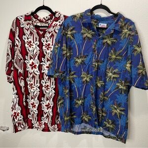Men’s Hawaiian Shirt Bundle XXL